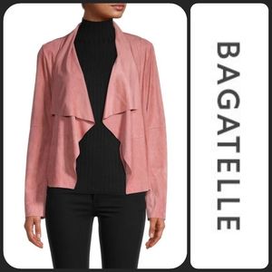 NWOT BAGATELLE Drape Open-Front Jacket